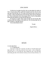 Sự thay đổi về địa giới hành chính và dân cư của thành phố vinh (nghệ an) từ tháng 9 năm 1945 đến tháng 10 năm 2008 