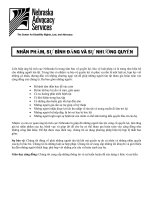 Tài liệu Nhân phẩm, sự bình đẳng và sự nhường quyền pptx