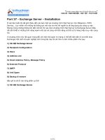 Tài liệu Part 37 - Exchange Server - Installation pdf