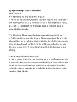 Tài liệu Tụ điện với dòng 1 chiều và xoay chiều ppt