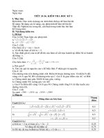 Bài soạn GA thi HK I toán 9