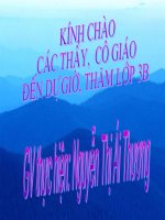 Bài giảng Bài : Luyện từ và câu