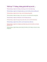 Tài liệu Thất bại doc