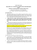 Tài liệu Hệ thống chuẩn mực kế toán Việt Nam - Chuẩn mực số 260 Trao đổi các vấn đề quan trọng phát sinh khi kiểm toán ppt