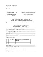 Tài liệu Công ty TNHH một thành viên pptx