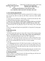 Gián án Kế hoạch sinh hoạt cụm chuyên môn Mai Sơn