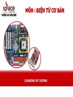 Tài liệu BÀI 01 : CƠ SỞ DÒNG ĐIỆN VÀ PHƯƠNG PHÁP ĐO ppt