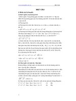 Tài liệu Phương pháp giải toán mặt cầu doc