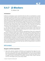 Tài liệu Drugs and Poisons in Humans - A Handbook of Practical Analysis (Part 39) ppt