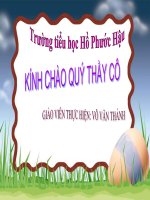 Gián án Thể dục Lớp 3