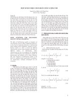 Tài liệu MỘT SỐ DẤU HIỆU CHẨN ĐOÁN CHẤT LƯỢNG Ổ BI pdf