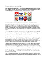 Tài liệu Phương thức tránh mất nhãn hiệu doc