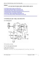Tài liệu Các hệ truyền động điều chỉnh thông dụng pdf