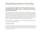 Bí kíp để không bị lười học vào mùa đông