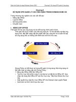 Tài liệu Giáo trình Quản trị mạng Windows Server 2003 (Chương 9) doc