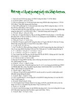 Tài liệu Bài tập sử dụng phương pháp cân bằng electron pptx