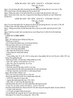 Gián án Tổng hợp đề thi lịch sử 9