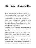 Tài liệu Bán ý tưởng - không hề khó ppt