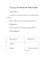 Tài liệu Kể chuyện - KỂ CHUYỆN ĐÃ NGHE, ĐÃ HỌC pptx