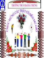 Gián án Do thi ham so y= a.x (CKTKN)