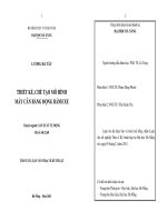 Thiết kế, chế tạo mô hình máy cân bằng động bánh xe 