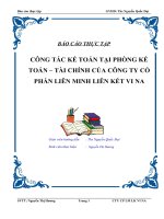 Tài liệu BÁO CÁO THỰC TẬP 