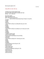 đề thì trắc nghiệm cấu trúc máy tính