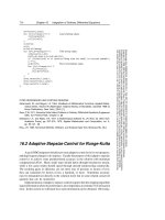 Tài liệu Integration of Ordinary Differential Equations part 3 doc