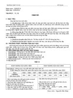 Bài giảng Đại số 10 - Chương II theo chuẩn KT