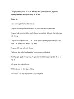 Tài liệu Cấp giấy chứng nhận cơ sở đủ điều kiện đào tạo thuyền viên, người lái phương tiện thuỷ nội địa từ hạng ba trở lên pptx