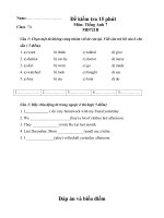 Gián án kiem tra 15 phut 7 HK II 2