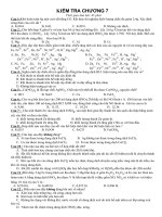 Bài giảng kiem tra chương 7