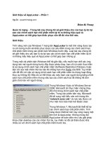 Tài liệu Giới thiệu về AppLocker – Phần 1 ppt