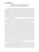 Chính sách hạn chế sử dụng phương tiện giao thông cá nhân, khuyến khích sử dụng xe buýt của thành phố hồ chí minh 