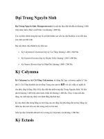 Tài liệu Đại Trung Nguyên Sinh docx
