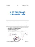 Tài liệu Cơ cấu phẳng toàn khớp thấp pptx