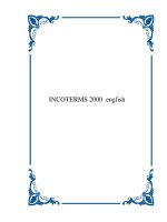 Tài liệu INCOTERMS 2000 english pdf