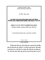 Vai trò của phụ nữ hương khê (hàtĩnh) trong xây dựng đời sống văn hoá ở cơ sở 