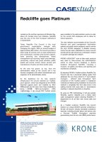 Tài liệu Case Study - Redcliff goes Platinum pdf