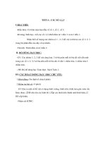 Tài liệu Tóan 1 - TIẾT 6 : CÁC SỐ 1,2,3 doc