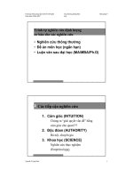 Tài liệu Trình tự nghiên cứu định lượng cơ bản cho các nghiên cứu doc