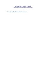 Tài liệu Thủ tục ký hợp đồng thuê người làm kế toán trưởng. doc