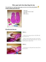 Tài liệu Móc quai mới cho dép tông hè này doc