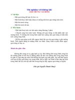 Tài liệu Khám phá khoa học - Thí nghiệm với không khí docx