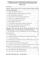 Hoàn thiện công tác lập và phân tích bảng cân đối kế toán tại công ty TNHH thương mại và sản xuất hàng may tiêu dùng hùng hương 