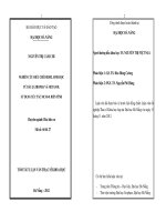 Nghiên cứu điều chế diesel sinh học từ dầu jatropha và metanol sử dụng xúc tác MCM 41 biến tính 