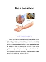 Tài liệu Ghẻ và thuốc điều trị docx