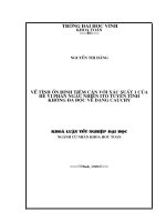 Về tính ổn định tiềm cận với xác suất 1 của hệ vi phân ngẫu nhiên ito tuyến tính không đưa được về dạng cauchy 
