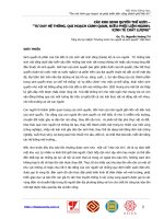 Tài liệu CÁC KHU SINH CÁC KHU SINH QUYỂN THẾ GIỚI – “TƯ DUY HỆ THỐNG, QUI HOẠCH CẢNH QUAN, ĐIỀU PHỐI LIÊN NGÀNH, KINH TẾ CHẤT LƯỢNG” docx