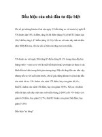 Tài liệu Dấu hiệu của nhà đầu tư đặc biệt ppt